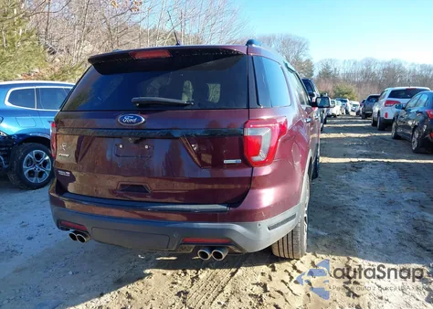 2018 Ford Explorer Sport z USA, uszkodzony, nr VIN 1FM5K8GT5JGC34539